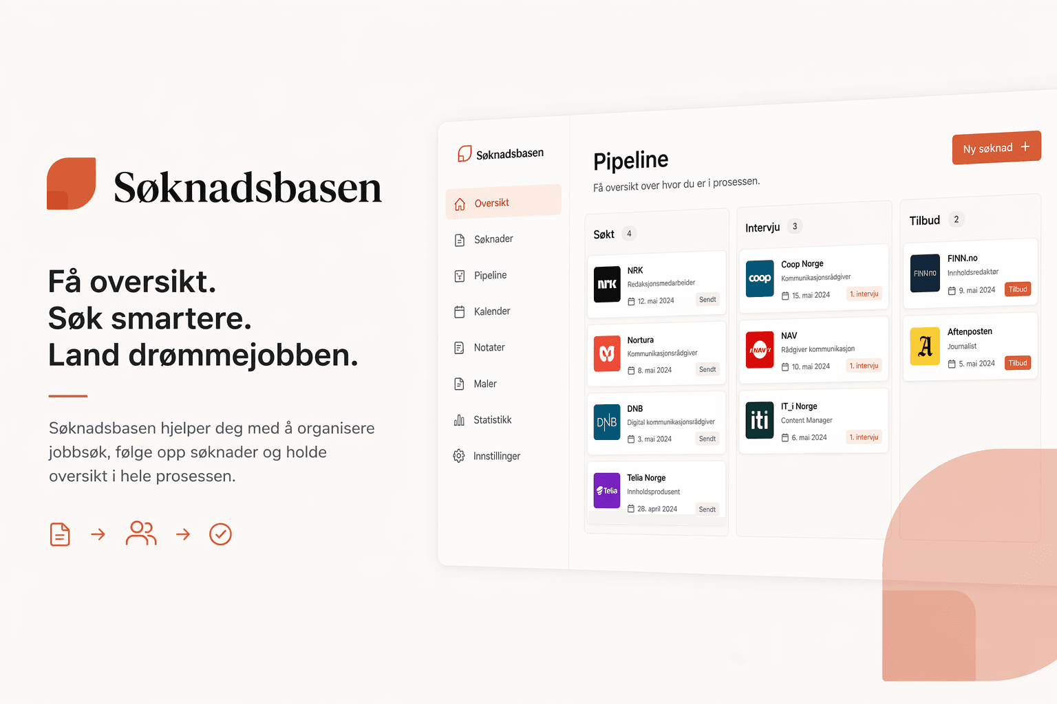 Søknadsbasen: verktøyet jeg ikke fant, så bygget selv
